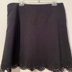 Loft cutout skirt